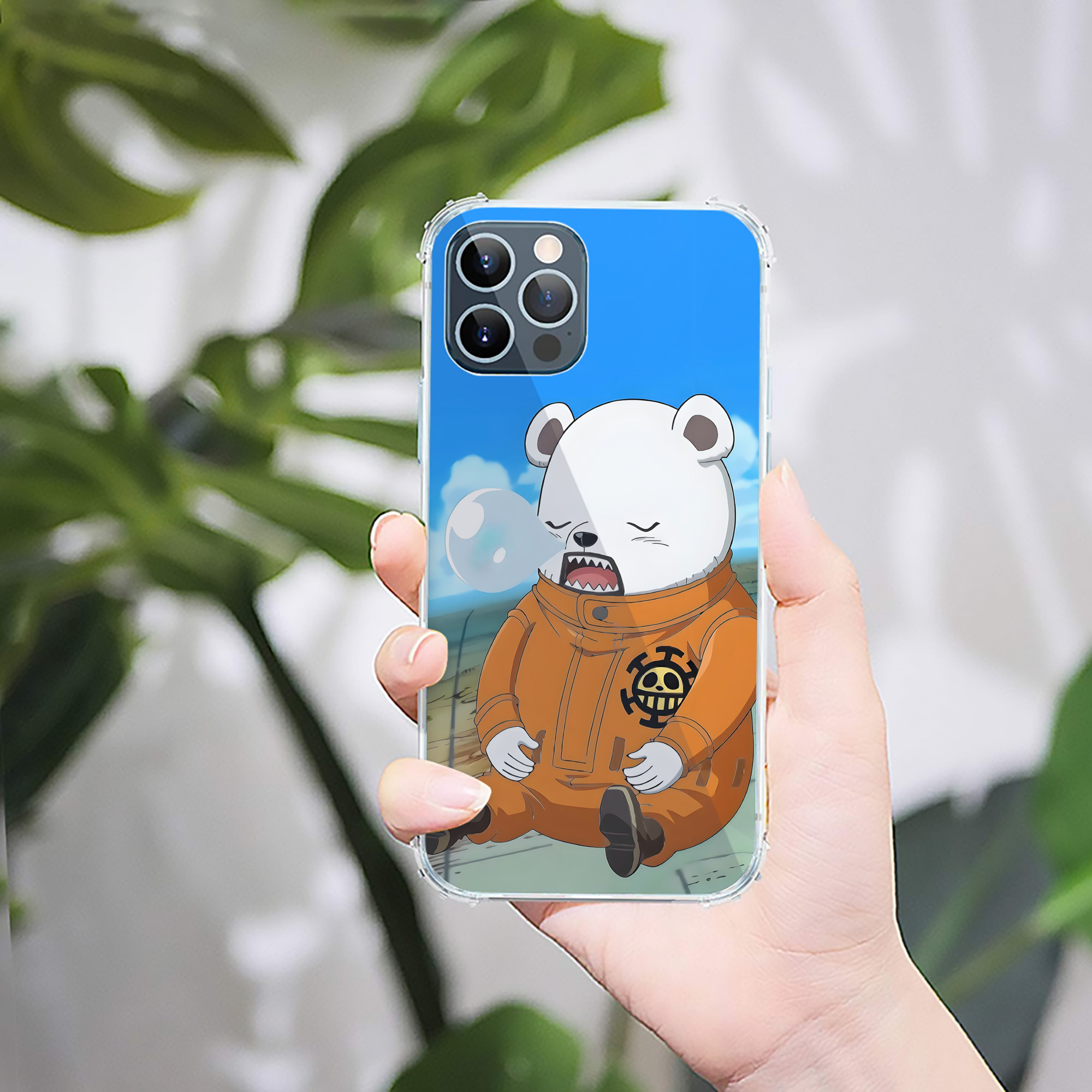 ワンピース ONE PIECE 【iPhone 12シリーズ対応】透明スマホケース（クリアソフトケース）